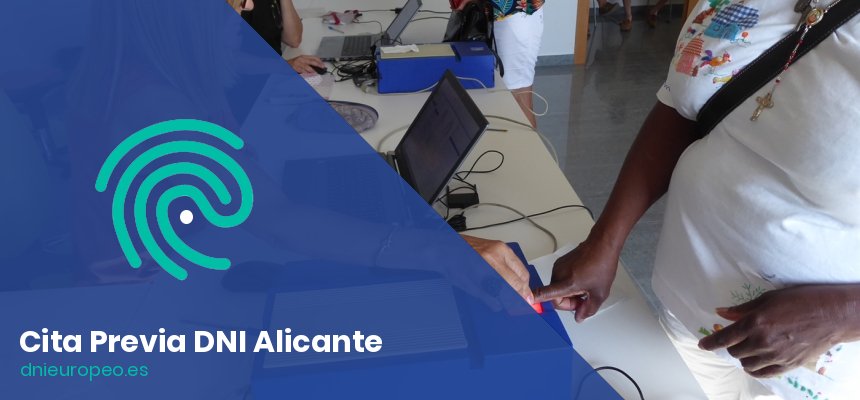 Cita Previa para el DNI en Alicante