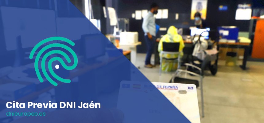 Cita Previa para el DNI en Jaén