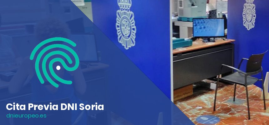 Cita Previa para el DNI en Soria
