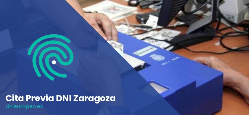 Cita Previa para el DNI en Zaragoza